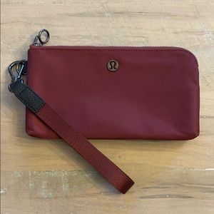Lululemon “Now and Always” pouch wristlet clutch
